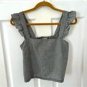 Urban Outiftters Gingham Top XS
